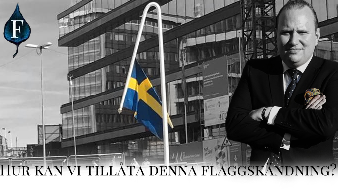 Sverige behöver skärpa flagglagen när den skändas på Sergels Torg