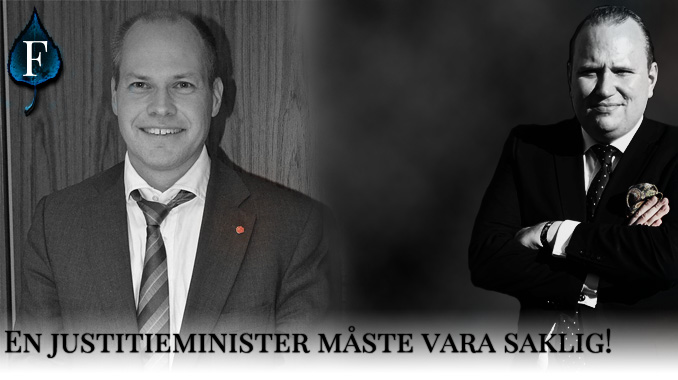 Ovärdigt av Justitieministern att spekulera varför Åkesson vill förbjuda NMR