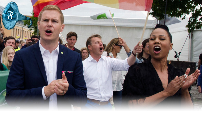 MP tillåter kandidat som hyllar hat kampanja på somaliska istället för svenska