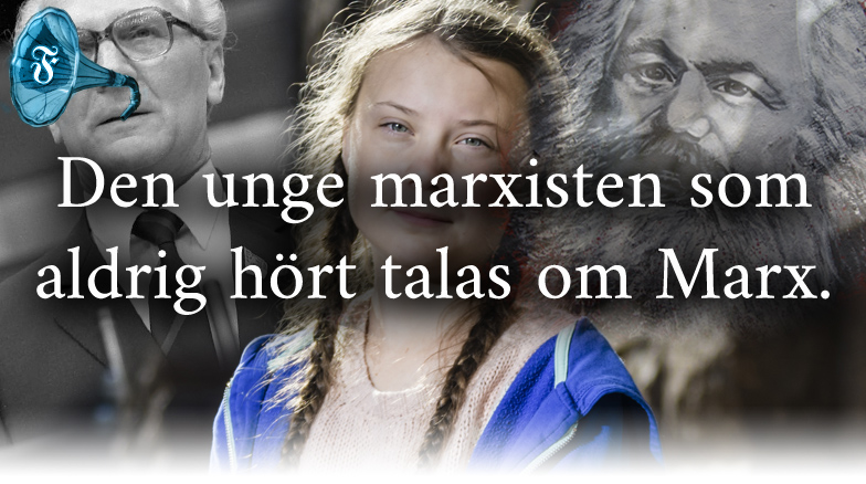 Varför hyllas Greta Thunberg i SVT? Vilken ideologi sprider hon?