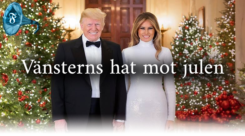 Man är inte ultranationalist för att man önskar någon god jul, glad lucia eller delar  Trumps julkort!