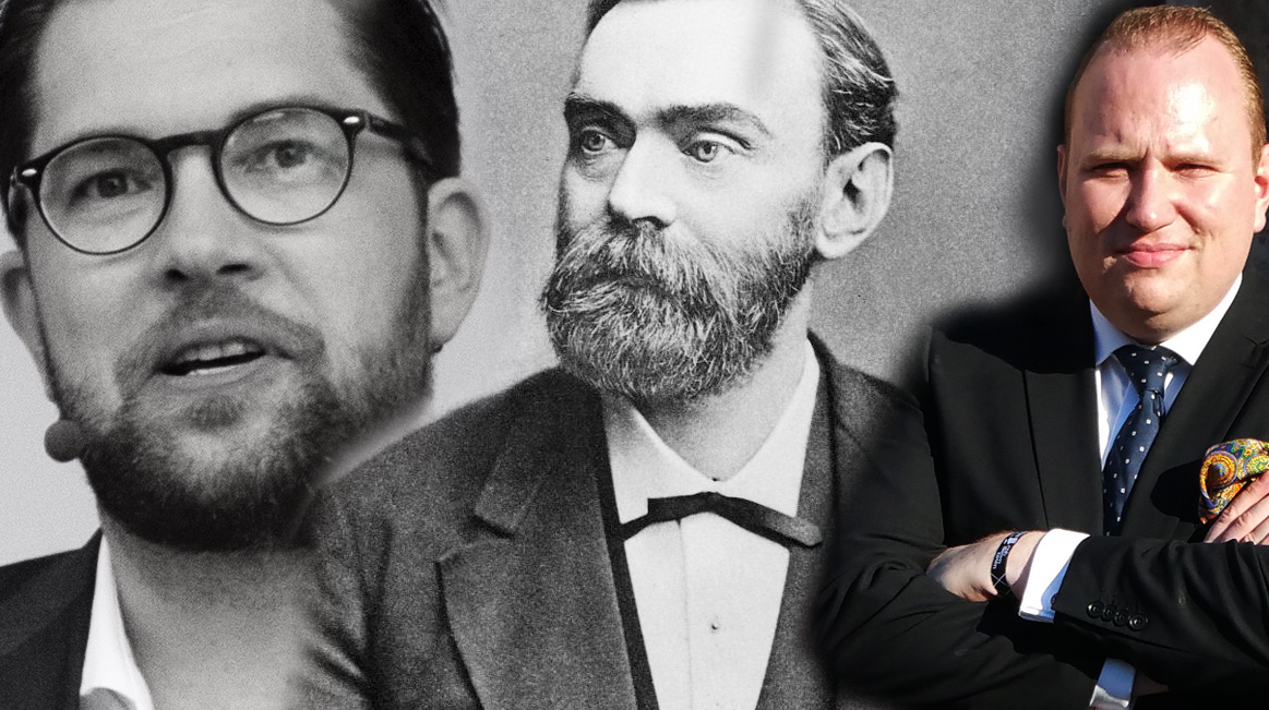 Vad hade Alfred Nobel tyckt om särbehandlingen av 'den hemske' Jimmie Åkesson (SD)?