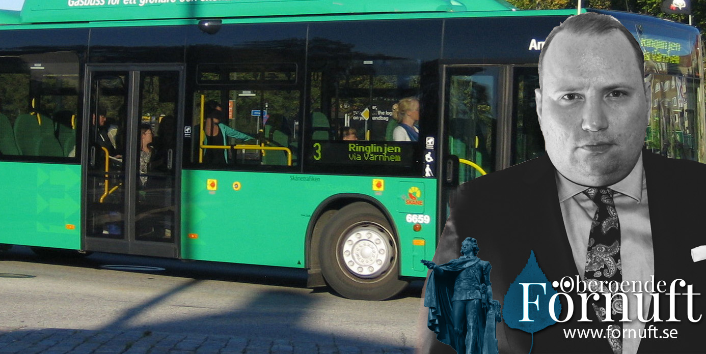 Endast Sverige utreder hagelsalva mot buss som “skadegörelse”
